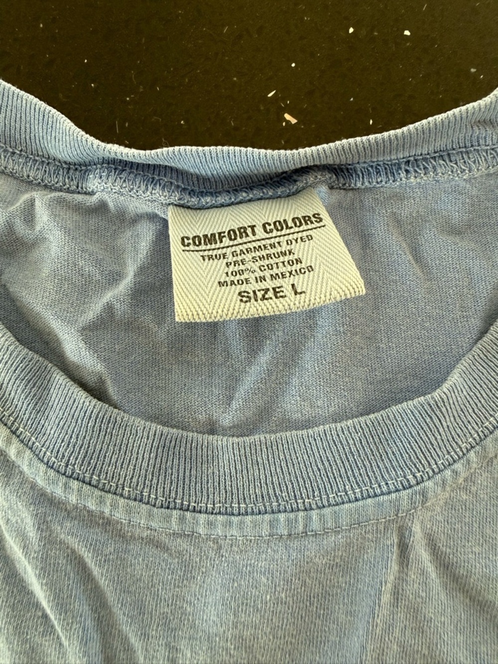 Rehoboth Delaware Beach Light Blue Sleeveless Tee - Picture 5 of 5